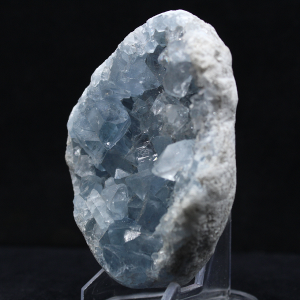 Celestite blu: esemplare mineralogico malgascio