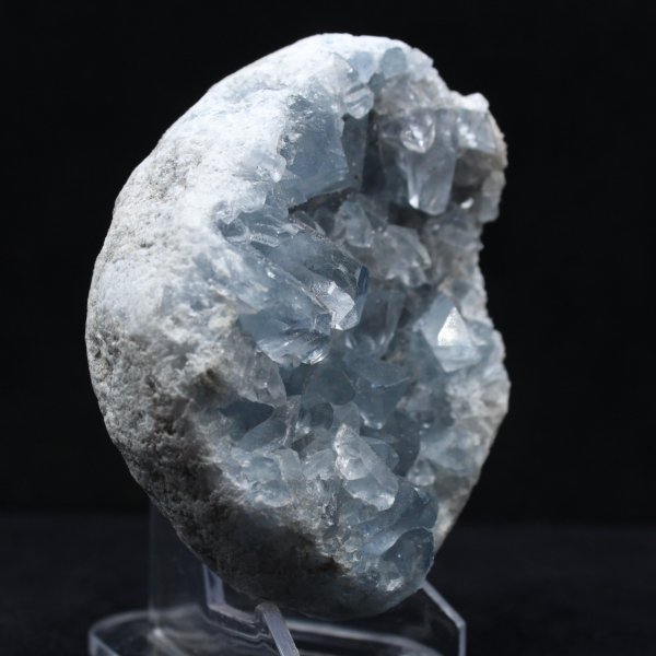 Celestite blu: esemplare mineralogico malgascio