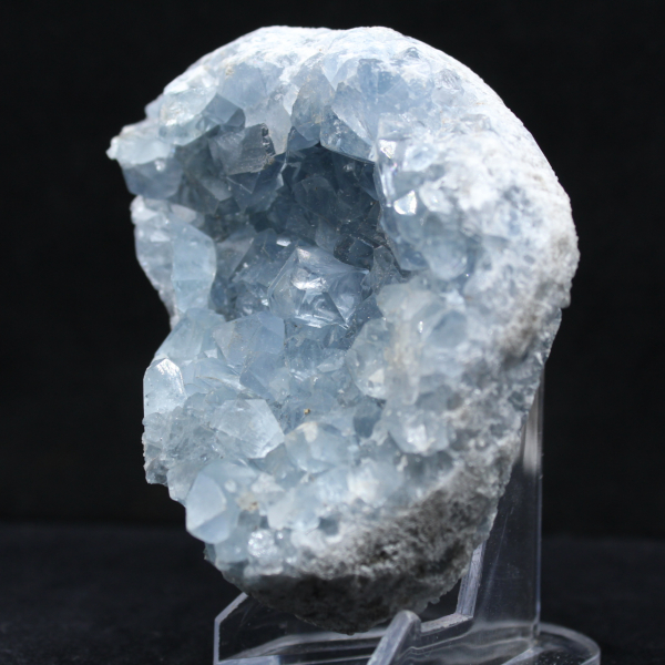 Geode di celestina del Madagascar - Esemplare pesante