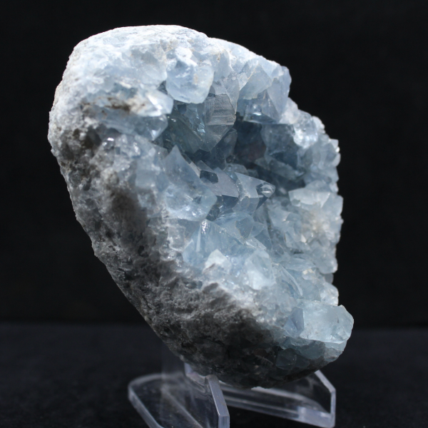 Geode di celestina del Madagascar - Esemplare pesante