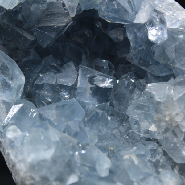 Geode di celestina del Madagascar - Esemplare pesante