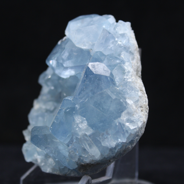 Piccolo blocco di celestina cristallizzata dal Madagascar