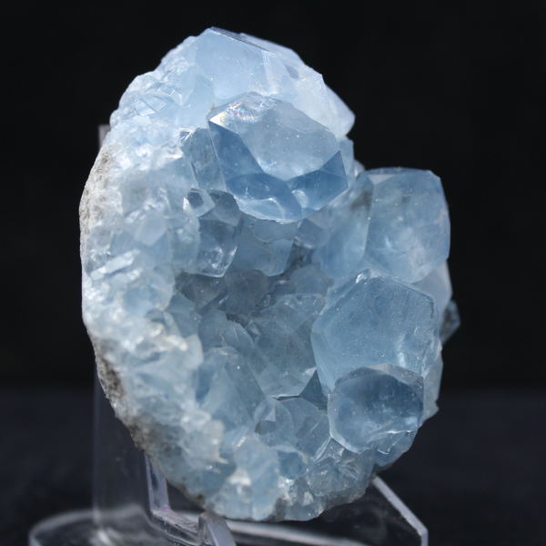 Piccolo blocco di celestina cristallizzata dal Madagascar