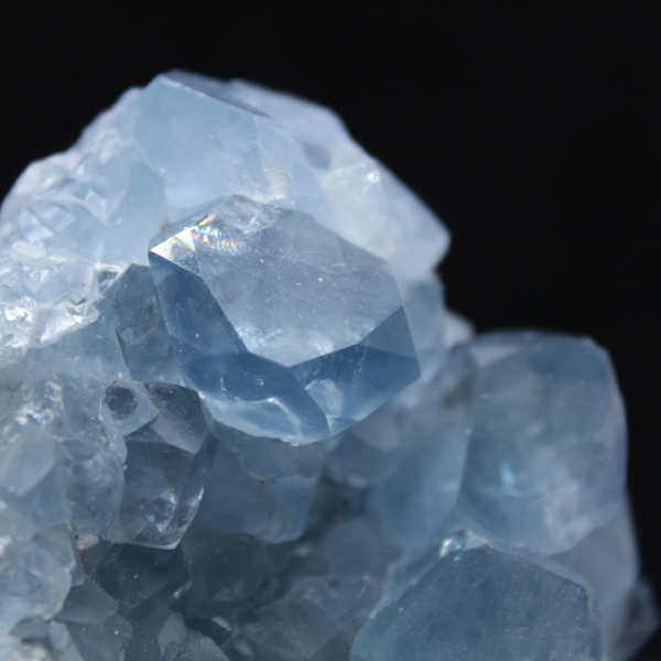 Piccolo blocco di celestina cristallizzata dal Madagascar