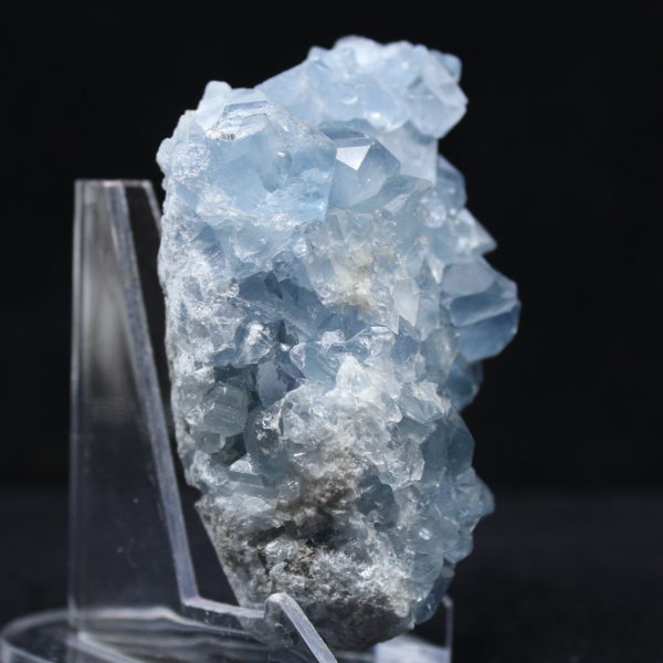 Piccola geode di Celestina del Madagascar - 290 g