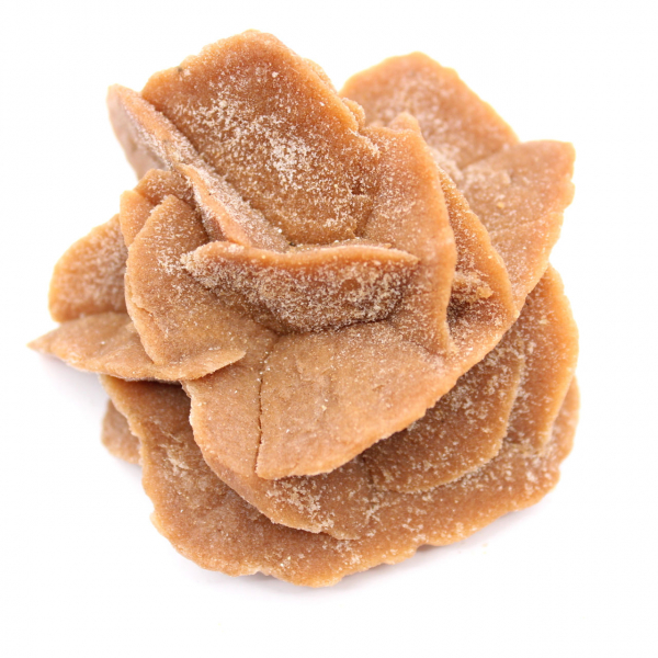 Grande cristallo di rosa del deserto: esemplare dal Marocco