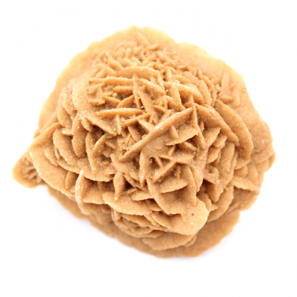 Esemplare di rosa del deserto marocchina: cristallizzazione densa