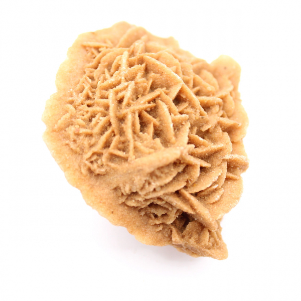 Esemplare di rosa del deserto marocchina: cristallizzazione densa