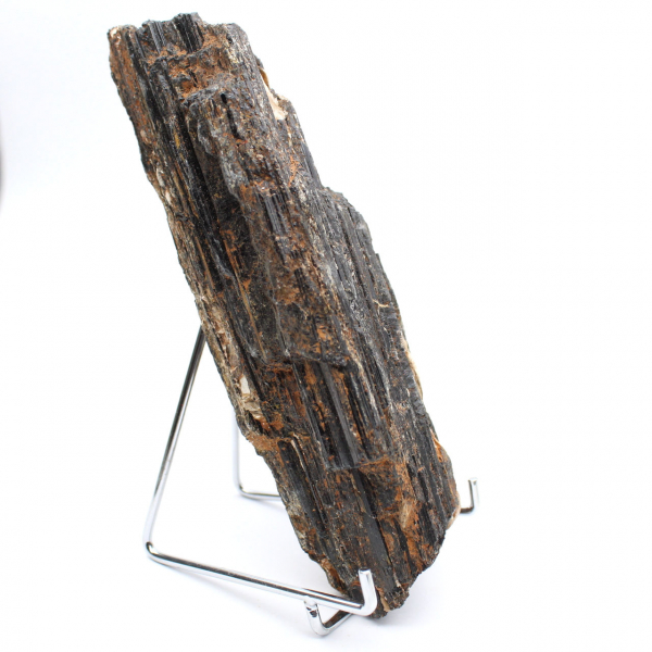 Tormalina nera del Madagascar - Esemplare mineralogico grezzo