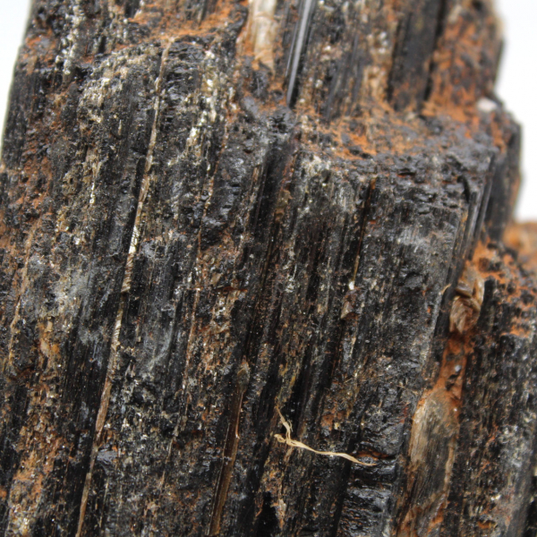 Tormalina nera del Madagascar - Esemplare mineralogico grezzo