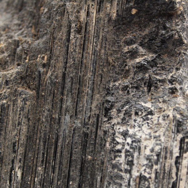 Grande tormalina nera del Madagascar - Minerale autentico