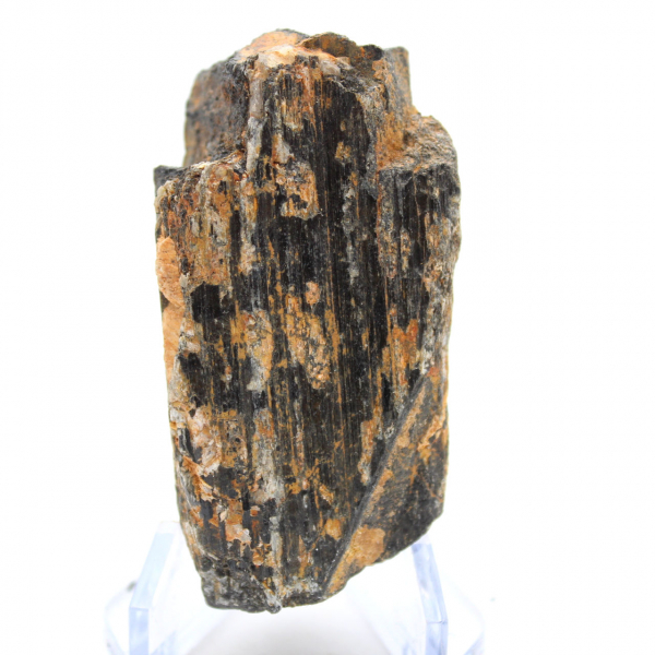 Piccola tormalina nera del Madagascar - Campione grezzo