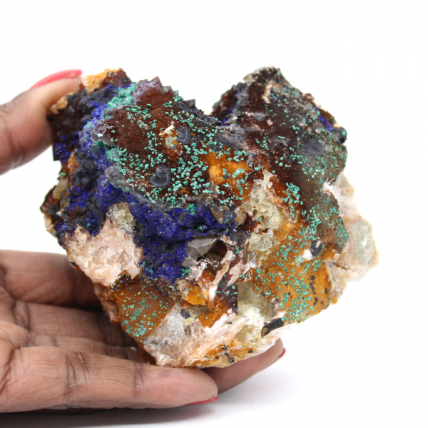 Malachite azzurrite naturale grezza