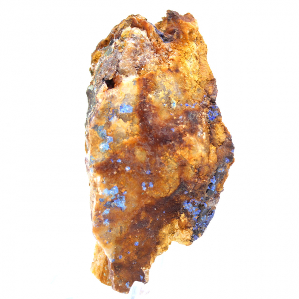 Esemplare di azzurrite malachite grezza