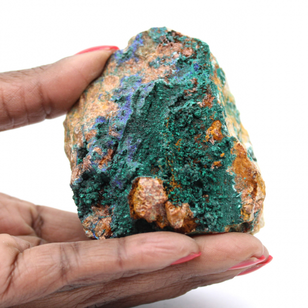 Malachite Azzurrite grezza dal Marocco