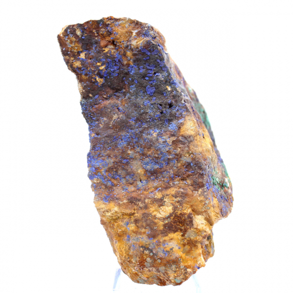 Cristalli di malachite e azzurrite Marocco