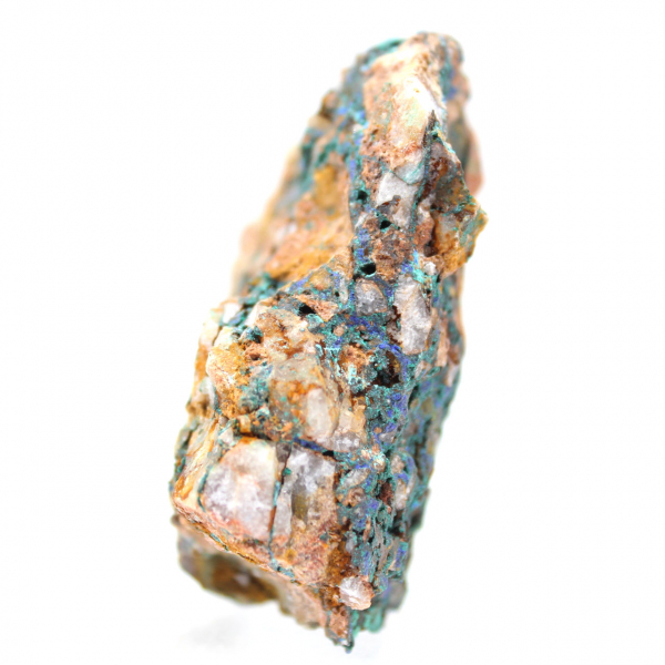 Esemplare di malachite azzurrite Marocco