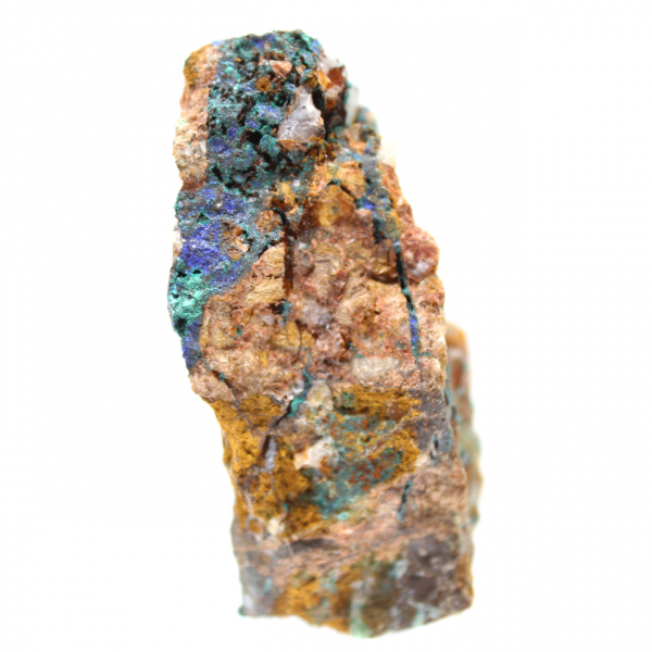 Esemplare di malachite azzurrite Marocco