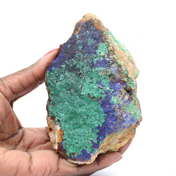 Minerale grezzo Azzurrite Malachite