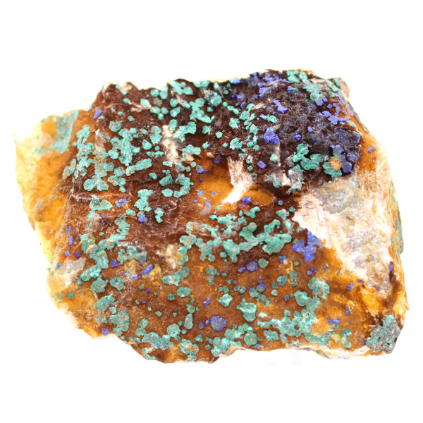 Azzurrite Malachite su matrice