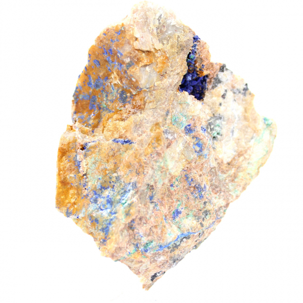 Cristalli di malachite e azzurrite del Marocco