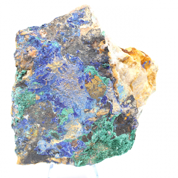 Malachite azzurrite grezza dal Marocco