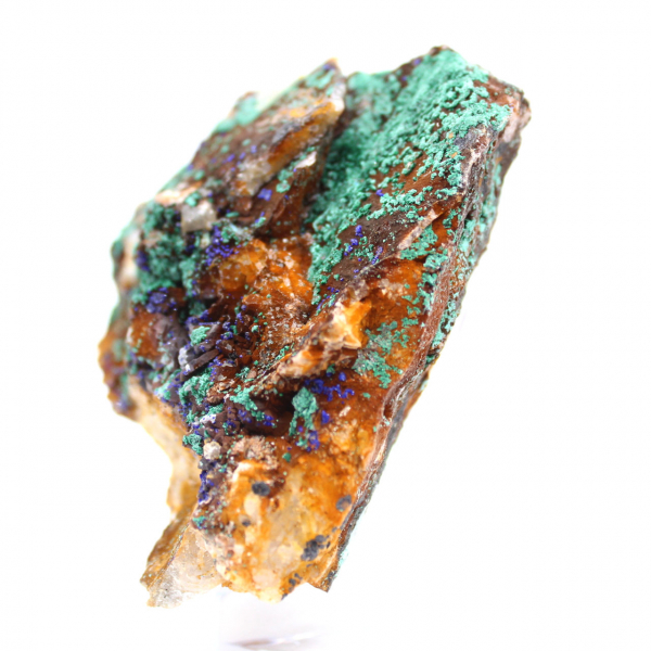 Duo di Azurite Malachite su matrice