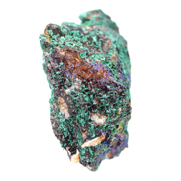 Cristalli di malachite azzurrite Marocco