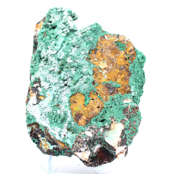 Cristalli di malachite azzurrite Marocco