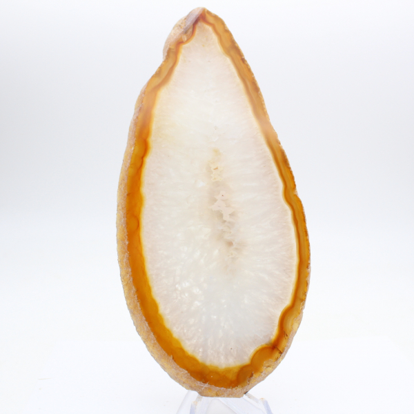 Esemplare di agata sedimentaria lucidata