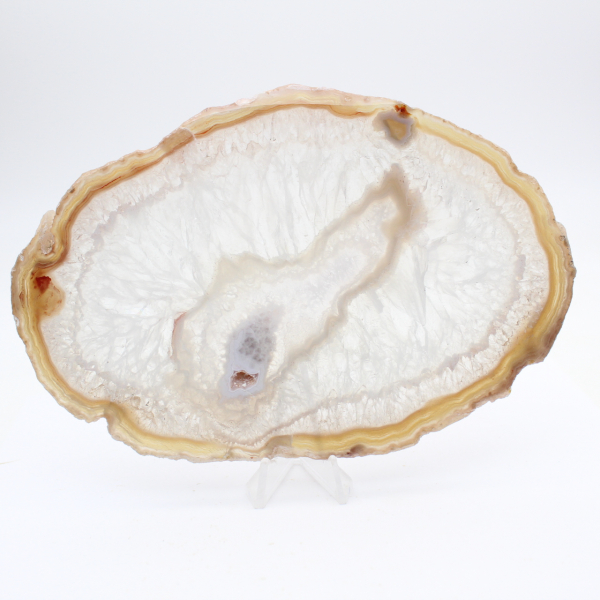 Agata grigia e blu dal Brasile