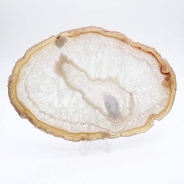 Agata grigia e blu dal Brasile