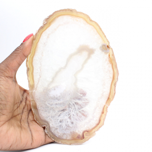 Agata grigia e blu dal Brasile