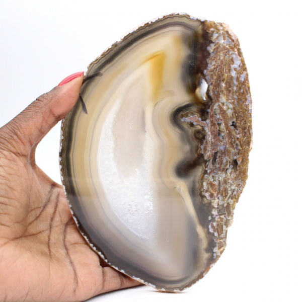 Oggetto da collezione: agata lucida