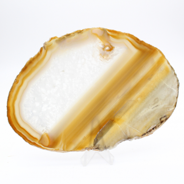 Piccola fetta di agata brasiliana