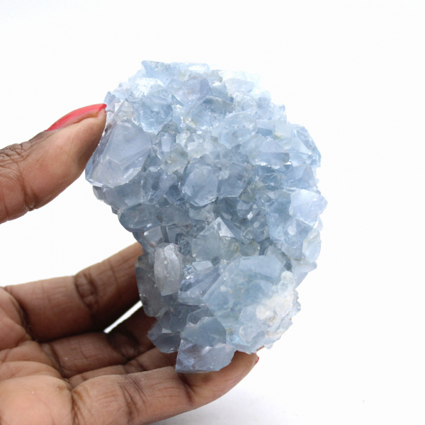 Drusa di Celestina del Madagascar - Esemplare compatto