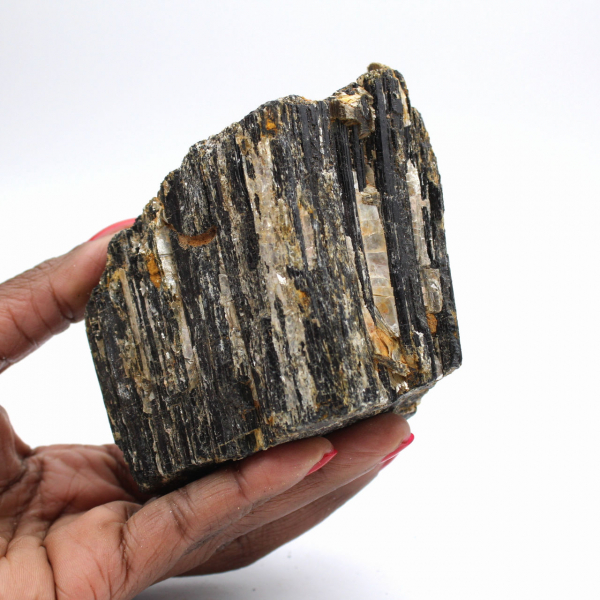 Roccia di tormalina nera - Esemplare della collezione Madagascar