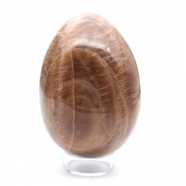 Pietra di Luna Nera - Uovo di Microclino 455 g