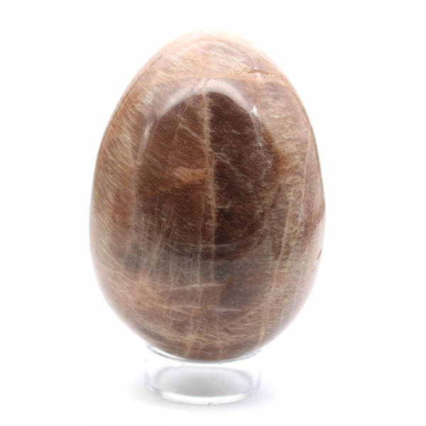 Pietra di Luna Nera - Uovo di Microclino 455 g