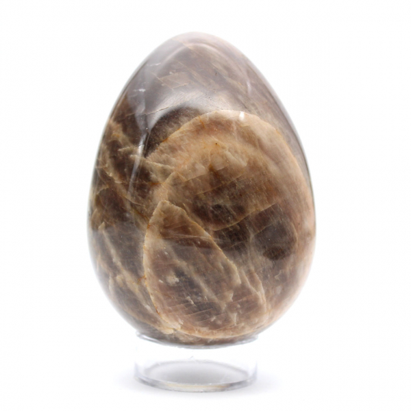 Pietra di Luna Nera - Uovo di Microclino 455 g