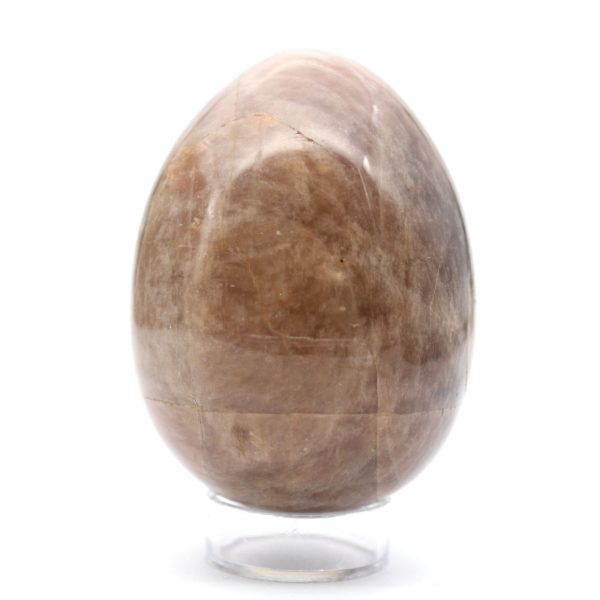 Microclino del Madagascar - Uovo di pietra nera