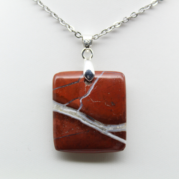 Diaspro rosso lucidato del Madagascar