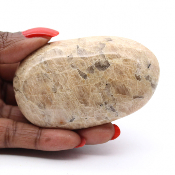Ciottolo di feldspato del Madagascar – Campione di mineralogia