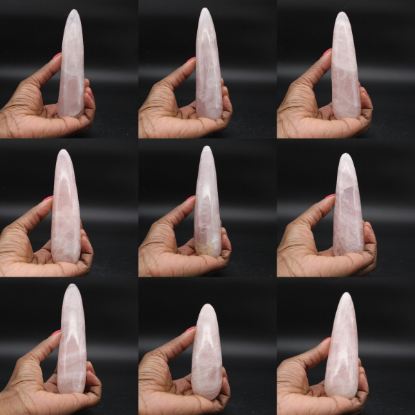 Bastone di quarzo rosa