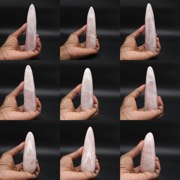 Bastone di quarzo rosa