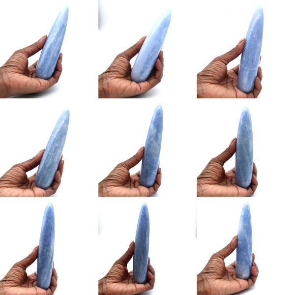 Bastone di calcite blu