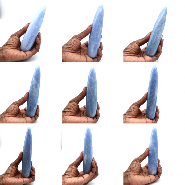 Bastone di calcite blu