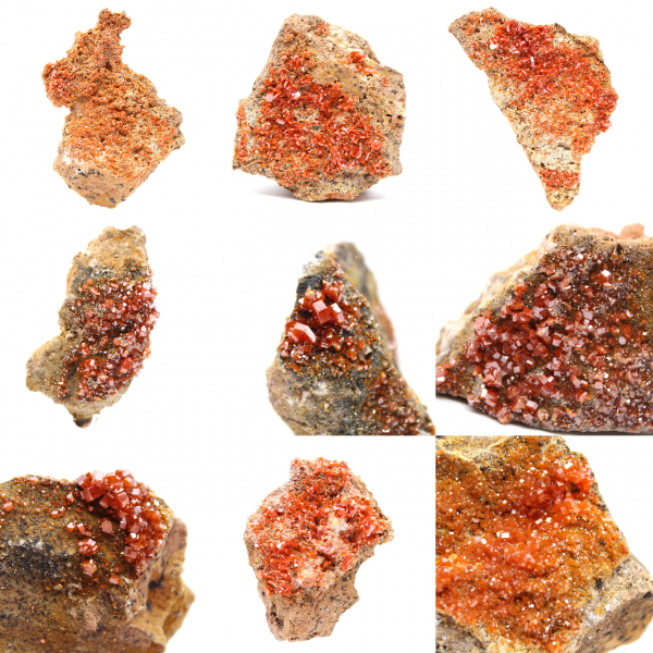 Vanadinite cristallizzata