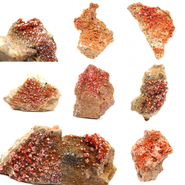 Vanadinite cristallizzata