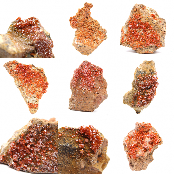 Vanadinite cristallizzata